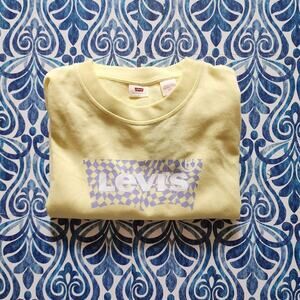 Levi's Checker Logo Screenprint Crewneck Sweatshirt